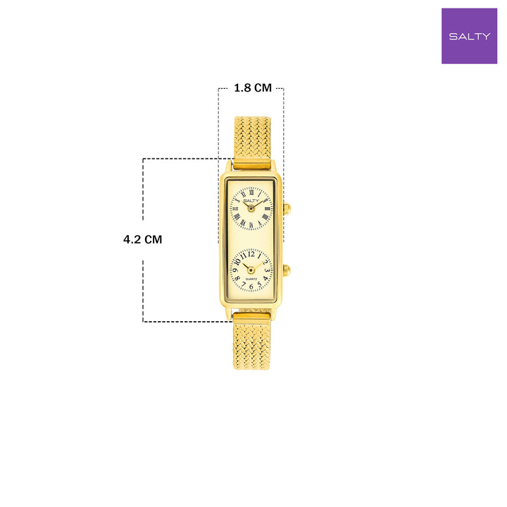 Dual Time Zone Watch for Long Distance Couples - Salty Accessories