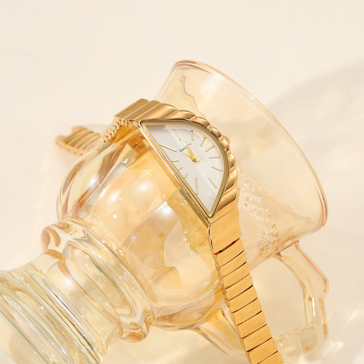 Golden Arc Elegance Watch