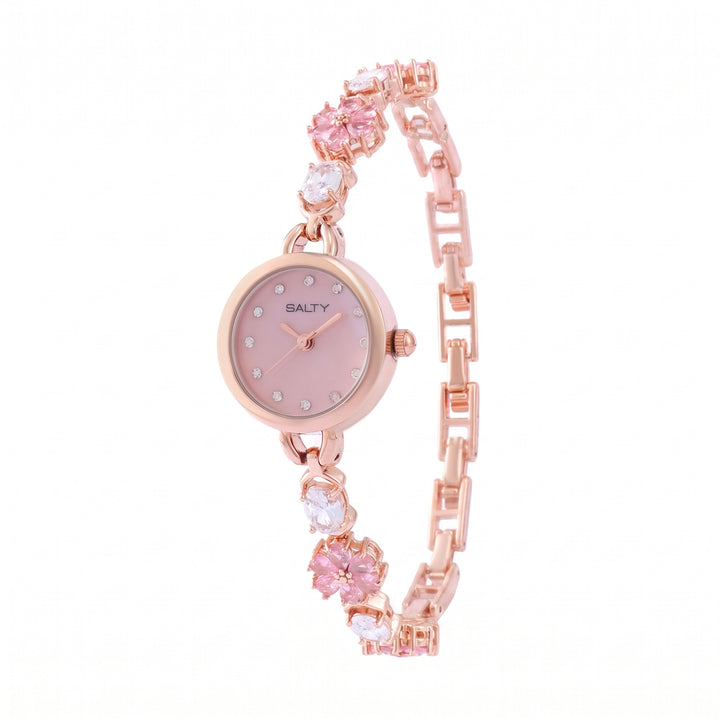 Blush Bloom Crystal Watch