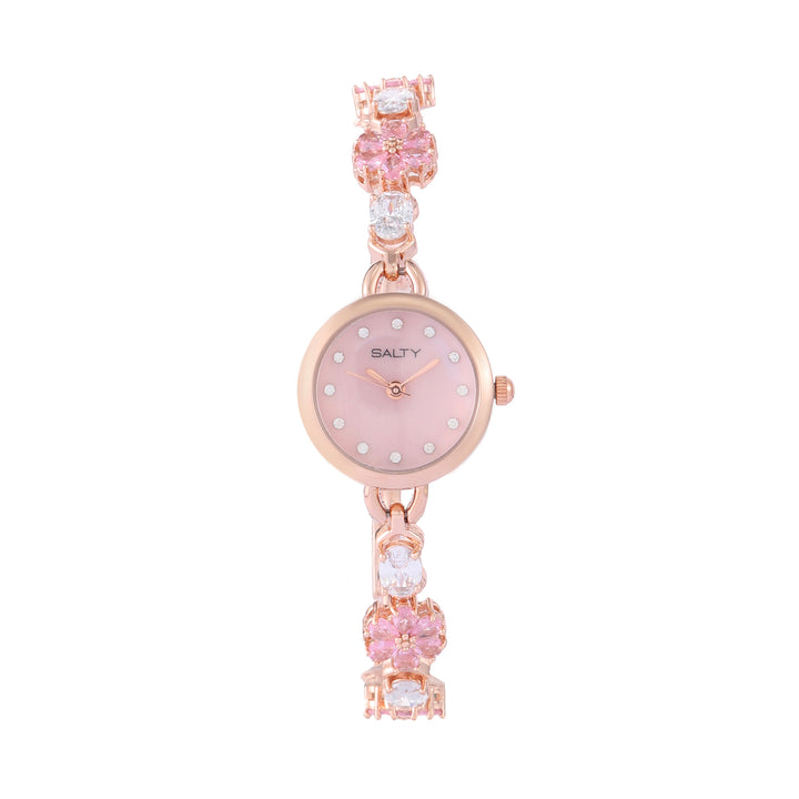 Blush Bloom Crystal Watch