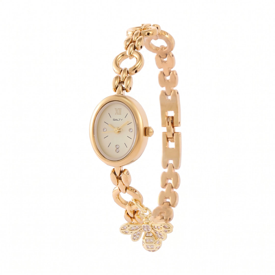 Golden Flutter Charm Watch