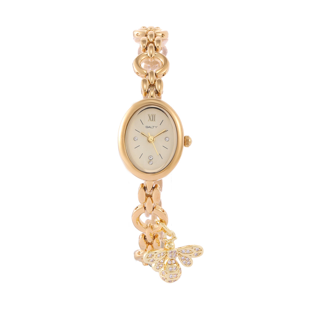 Golden Flutter Charm Watch