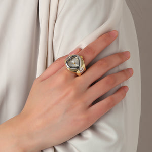 HeartTime Watch Ring - Gold