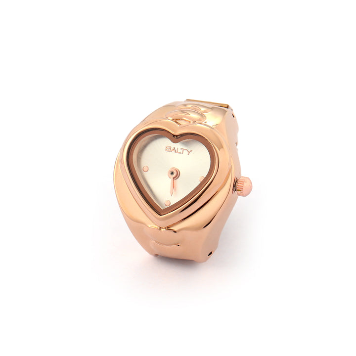 HeartTime Watch Ring - Rosegold