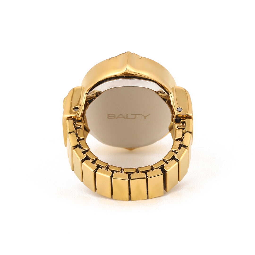 Royale Rope Style Watch Ring - Blue