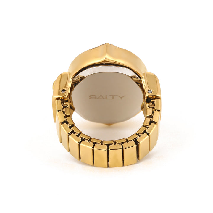 Royale Rope Style Watch Ring - Blue