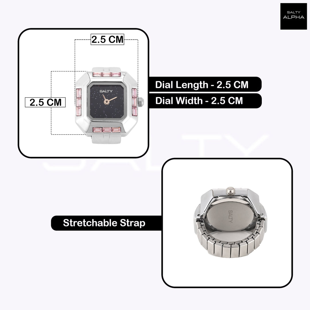 Thunder and Lightning  Watch Rings for Couple | Salty