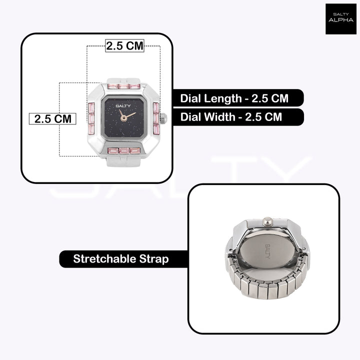 Thunder and Lightning  Watch Rings for Couple | Salty