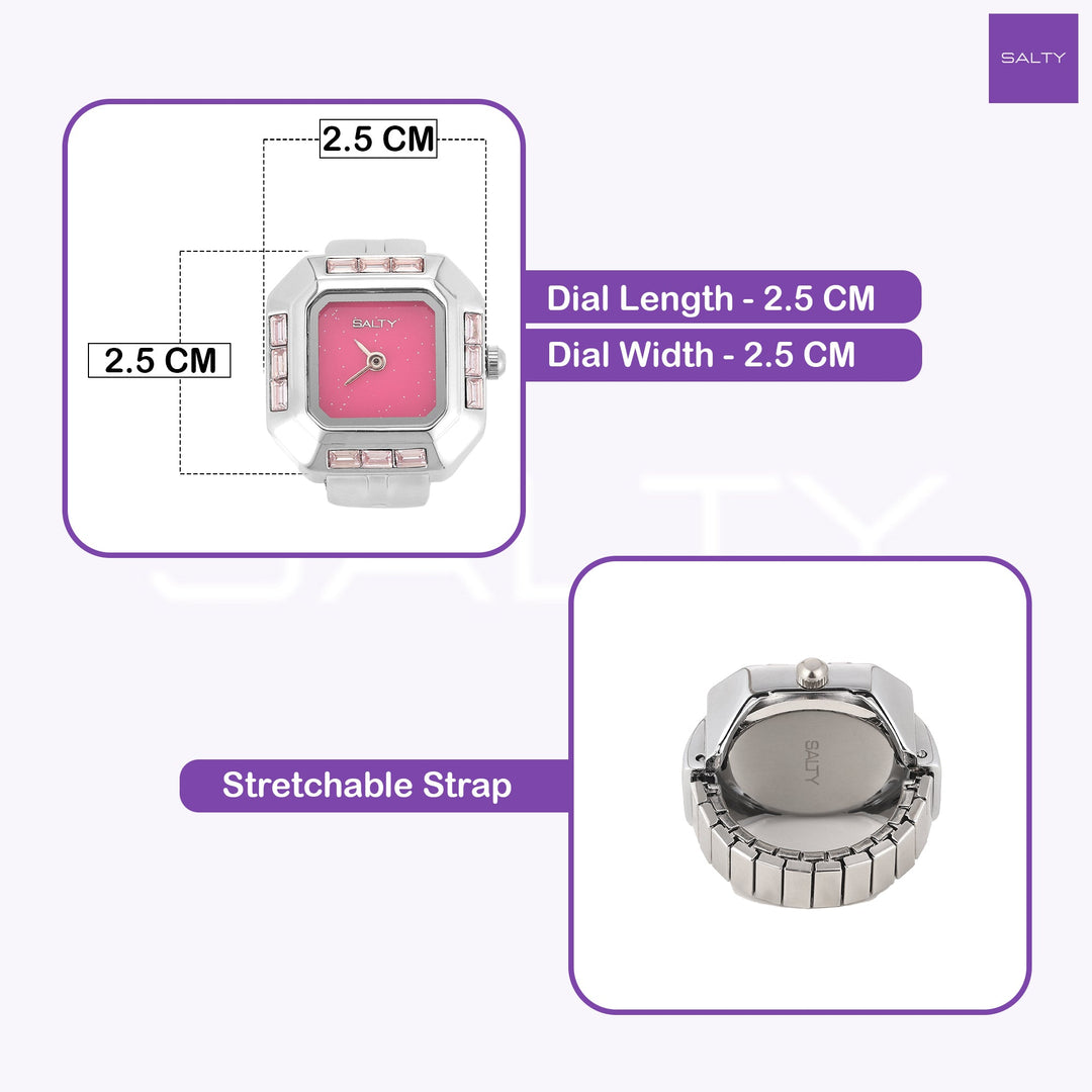 Thunder and Lightning  Watch Rings for Couple | Salty