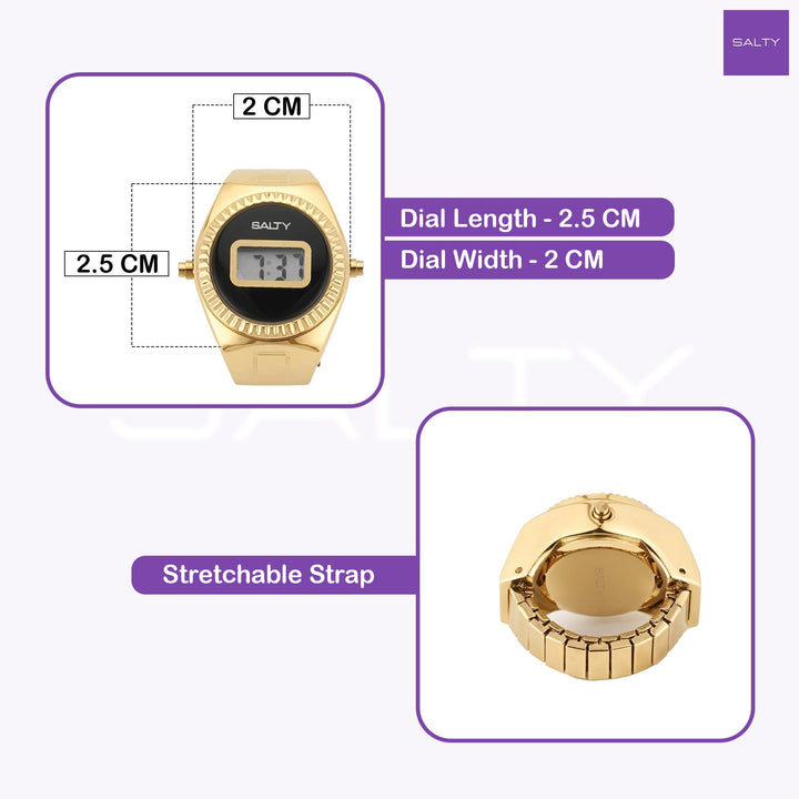 The Yearner and The Darling Watch Rings for Couple | Salty