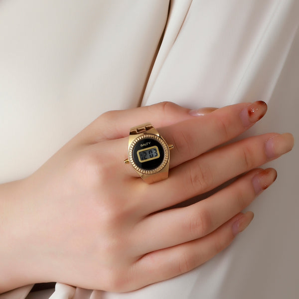 TimeLoop Watch Ring - Gold