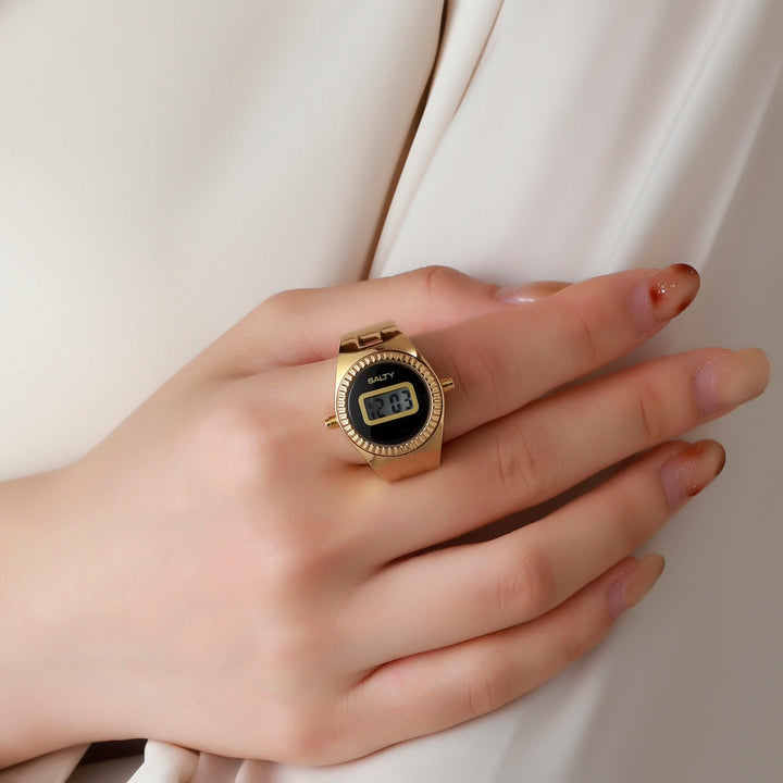 TimeLoop Watch Ring - Gold