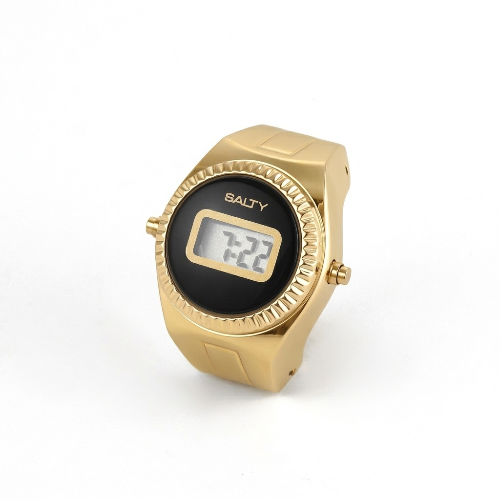 TimeLoop Watch Ring - Gold