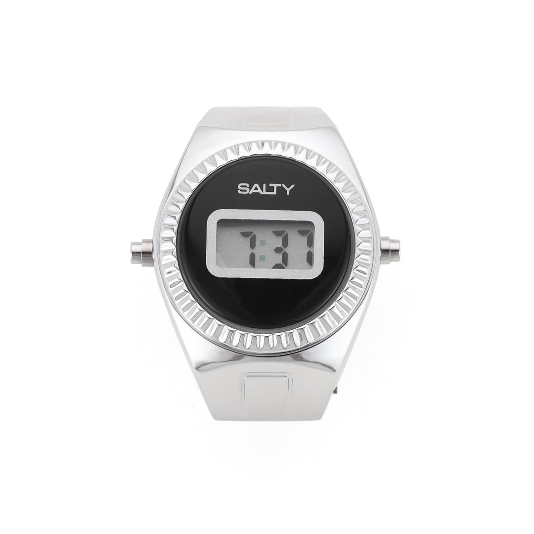 TimeLoop Watch Ring- Silver