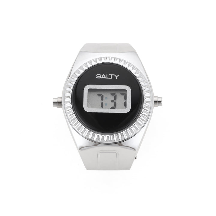 TimeLoop Watch Ring- Silver