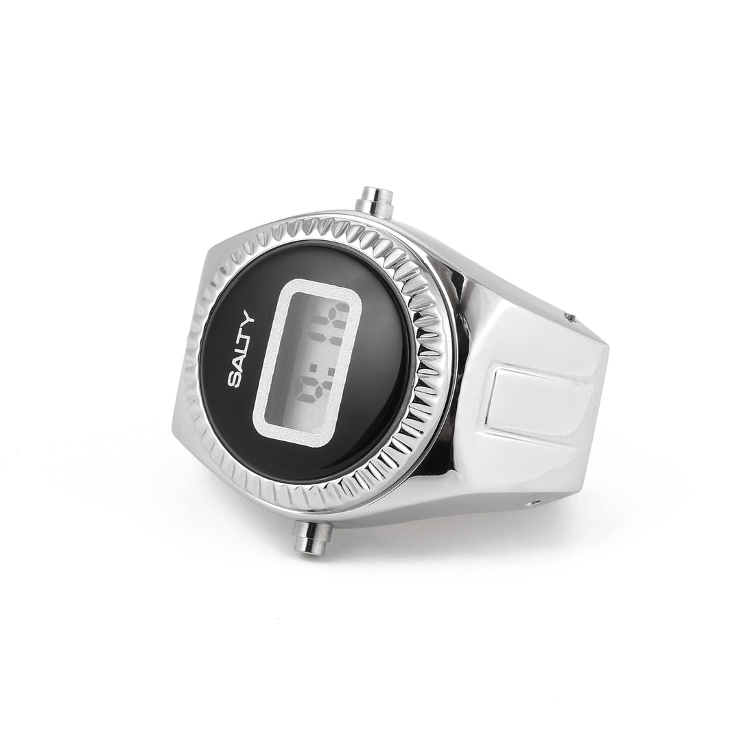 TimeLoop Watch Ring- Silver
