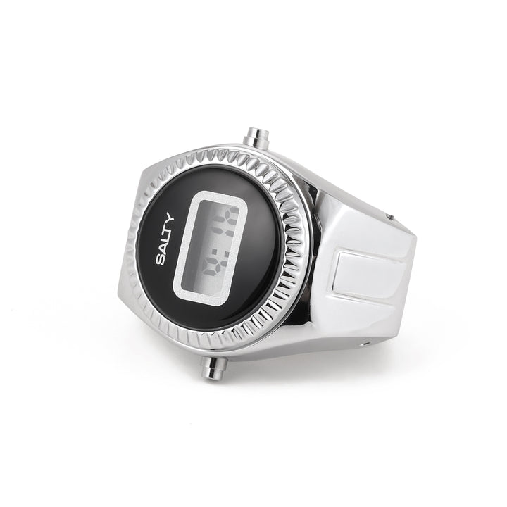 TimeLoop Watch Ring- Silver
