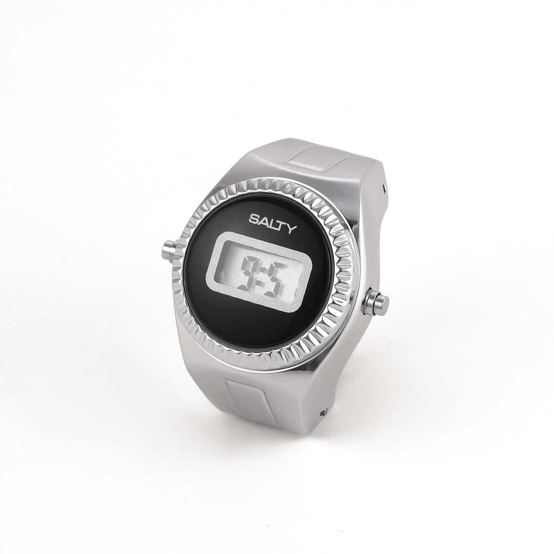 TimeLoop Watch Ring- Silver
