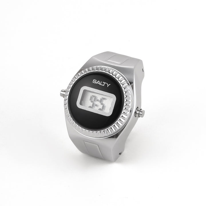 TimeLoop Watch Ring- Silver