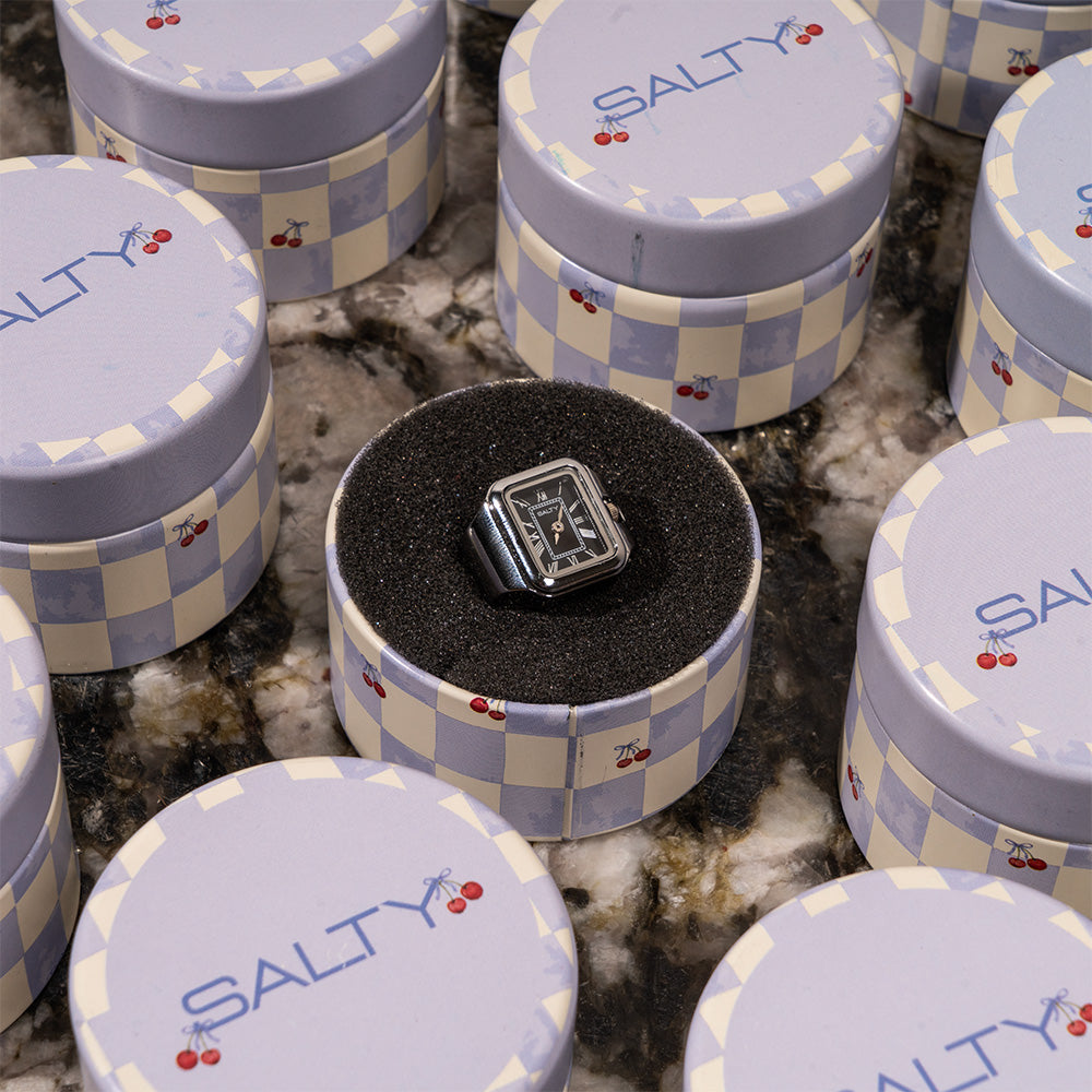 Mr. Perfectionist and Lady Boss Watch Rings for Couple | Salty