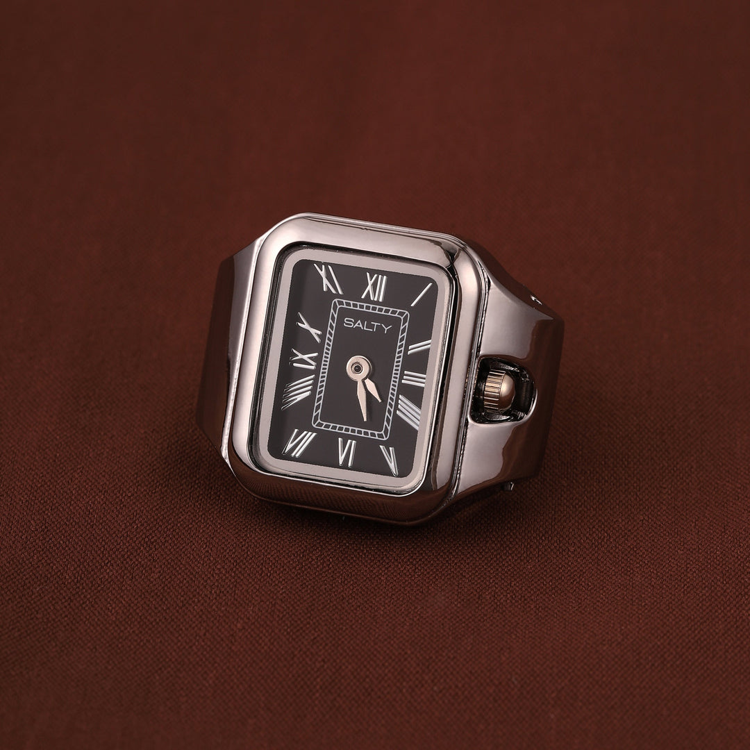 Mr. Perfectionist and Lady Boss Watch Rings for Couple | Salty