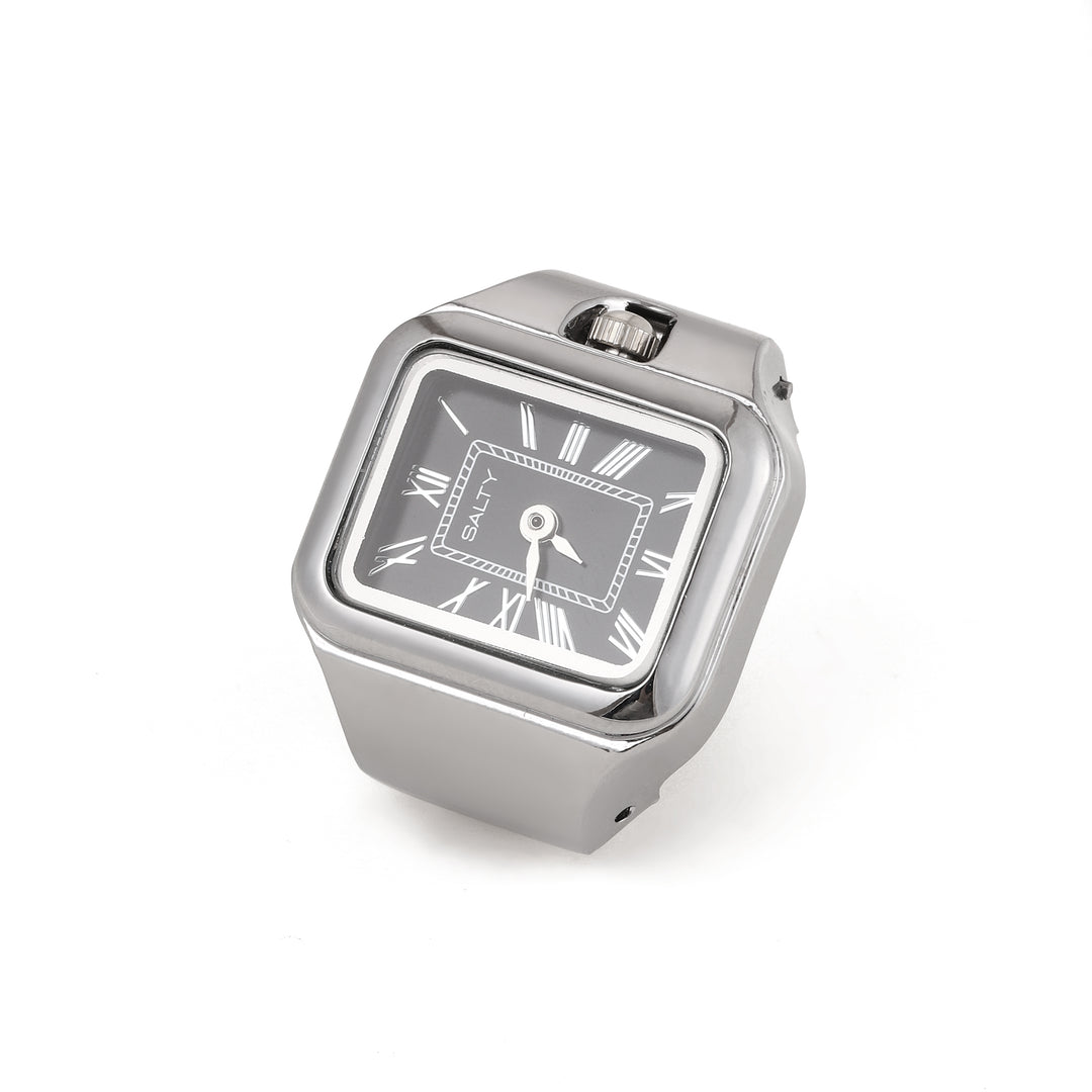 Time As Style Watch Ring - Silver