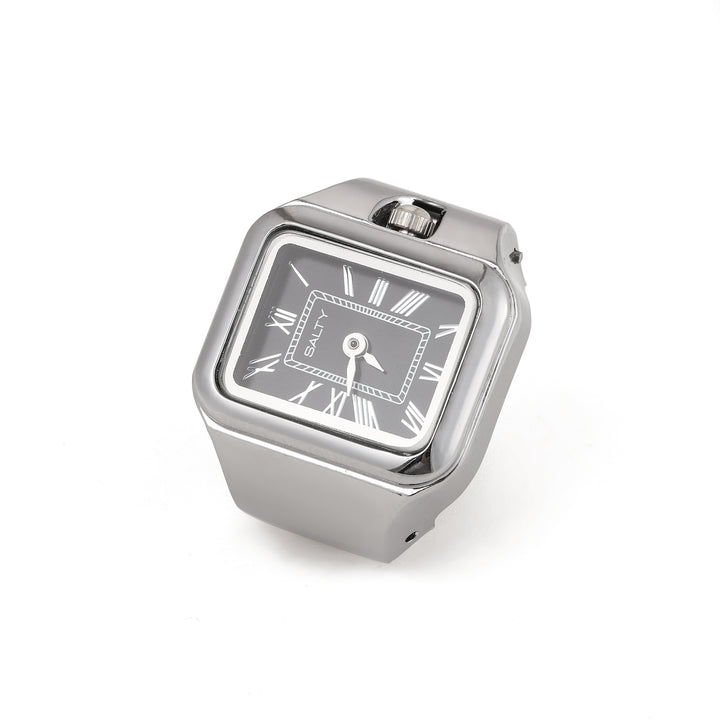 Time As Style Watch Ring - Silver