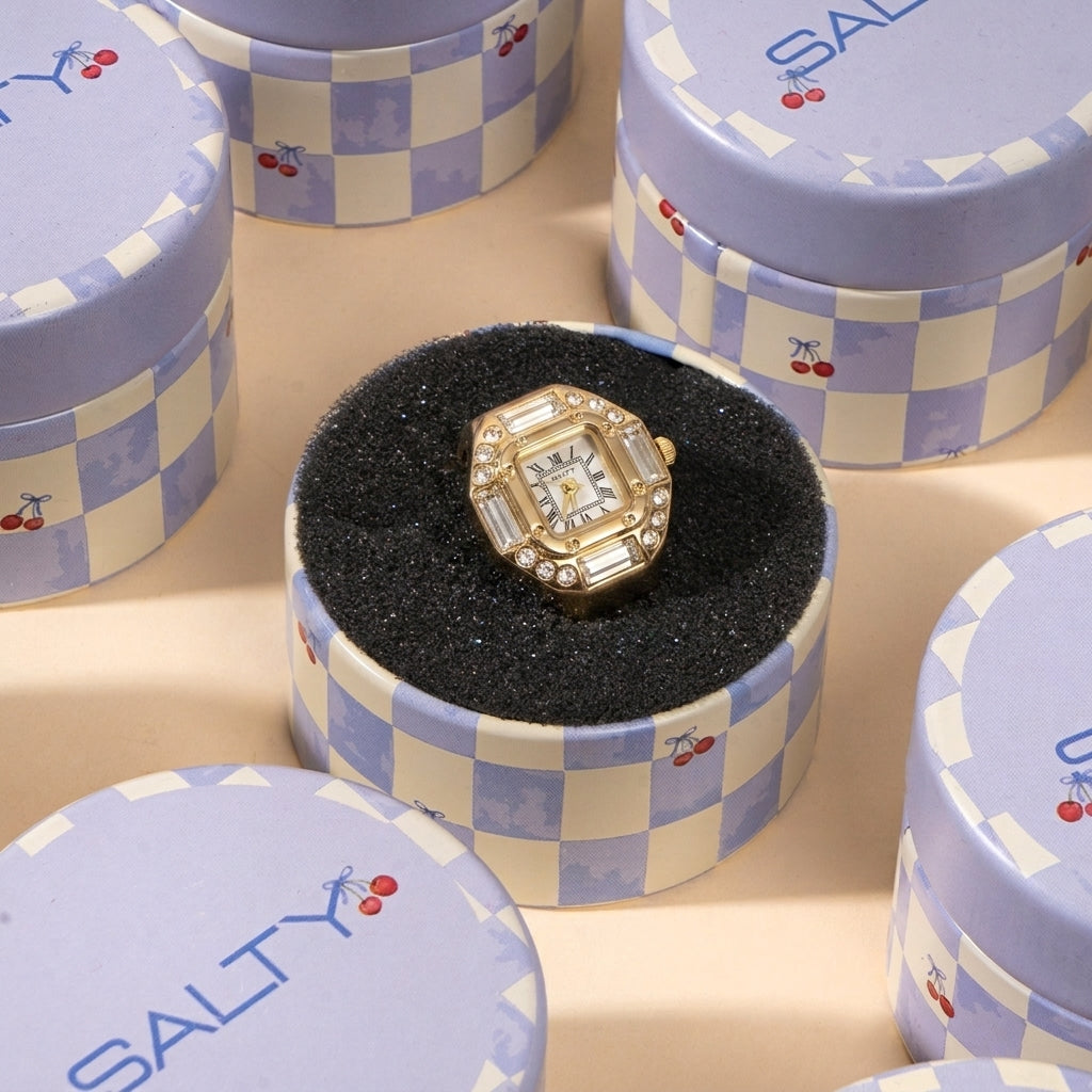 The Chuck and Blair Watch Ring for Couple