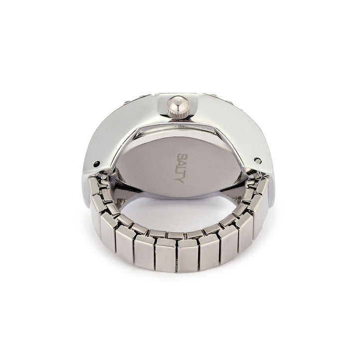 Crystal Time Watch Ring - Pink | Salty