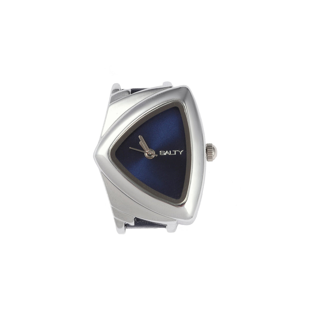 Velvet Curve Ring Watch - Blue | Salty