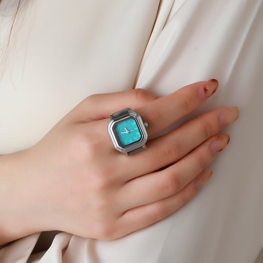 Sky Melt Watch Ring - Cyan | Salty