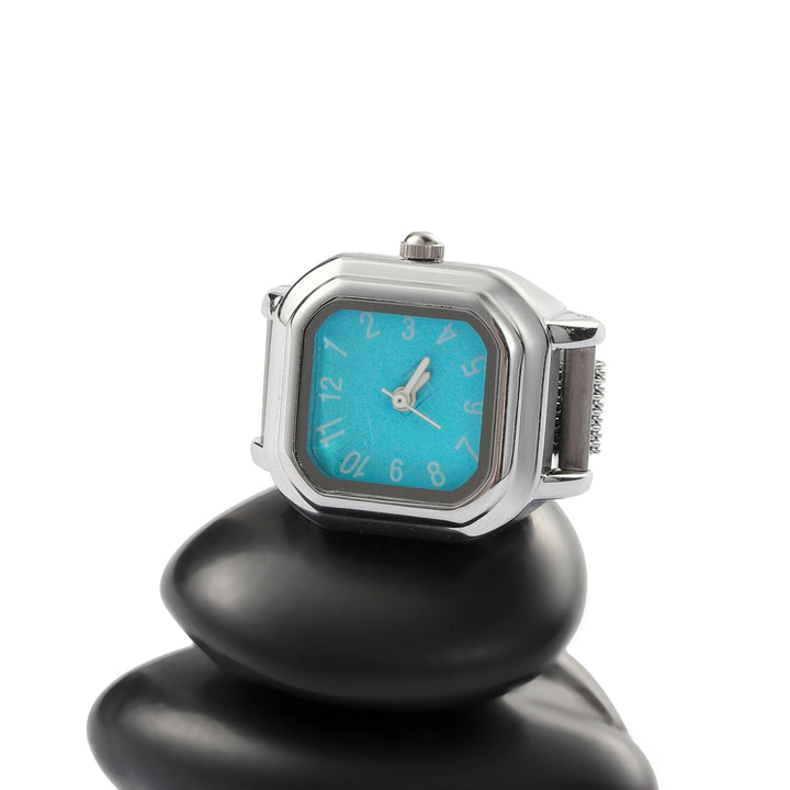 Sky Melt Watch Ring - Cyan | Salty
