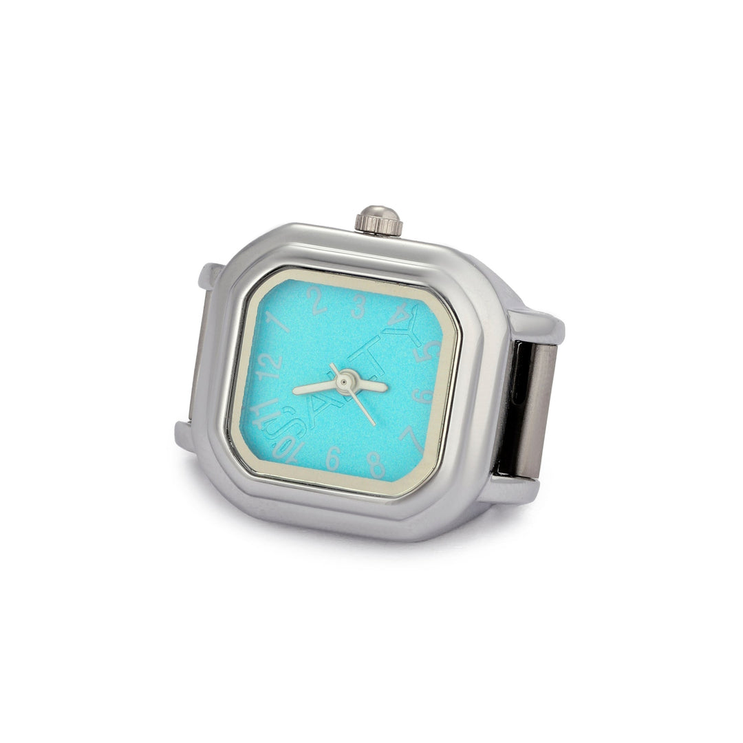 Sky Melt Watch Ring - Cyan | Salty