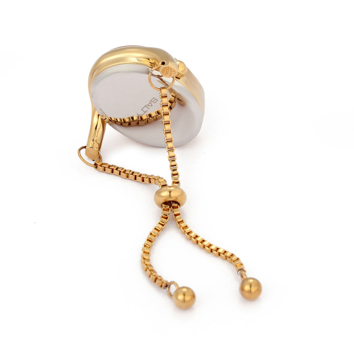 Golden Flow Watch Ring - Orange | Salty