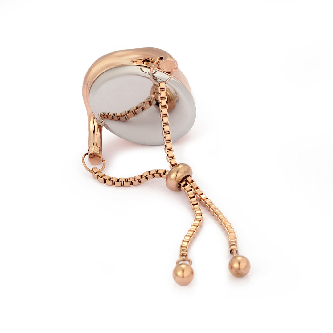 Rose Gold Flow Watch Ring | Salty