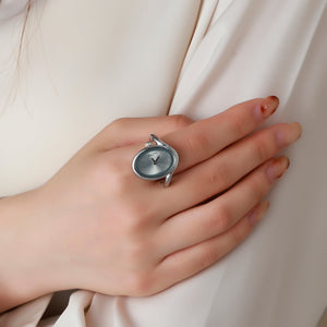 Silver Flow Watch Ring | Salty