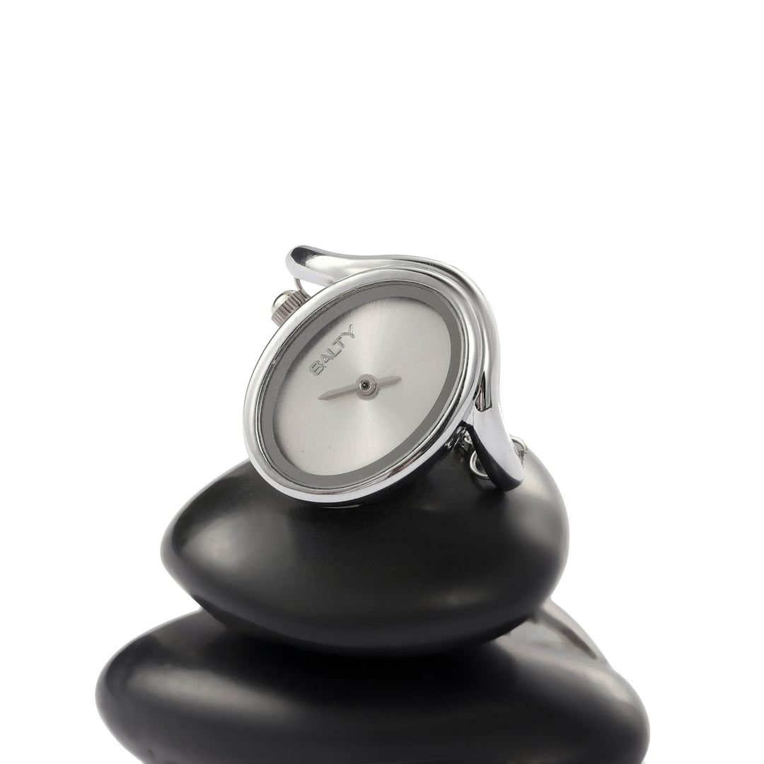 Silver Flow Watch Ring | Salty