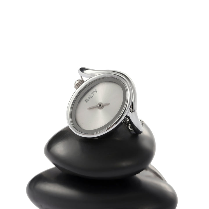 Silver Flow Watch Ring | Salty