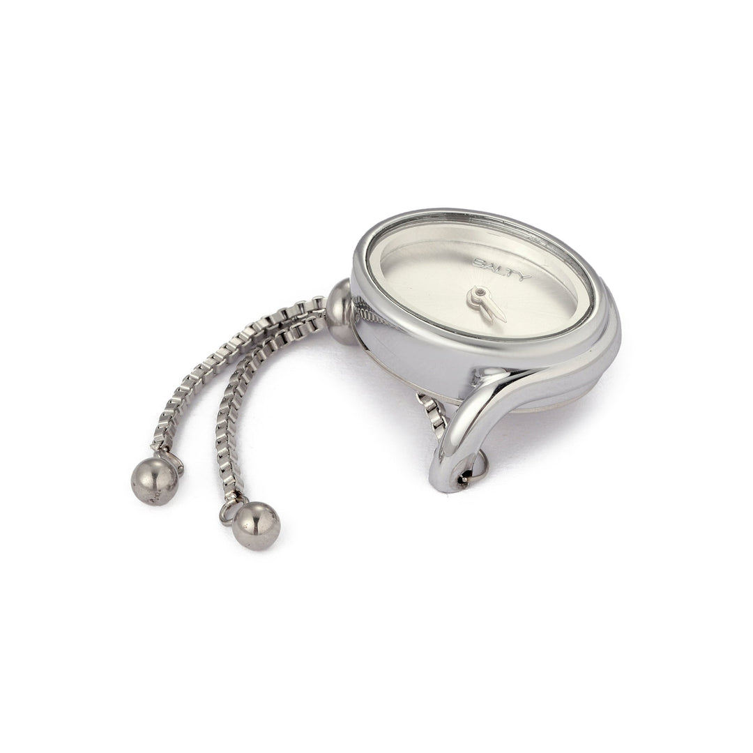 Silver Flow Watch Ring | Salty