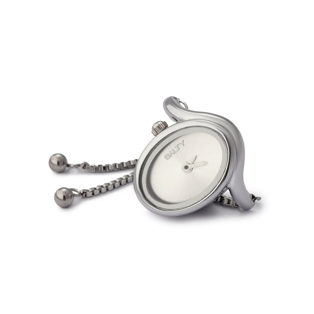Silver Flow Watch Ring | Salty