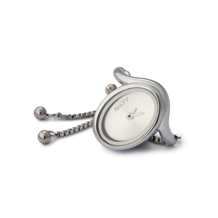 Silver Flow Watch Ring | Salty