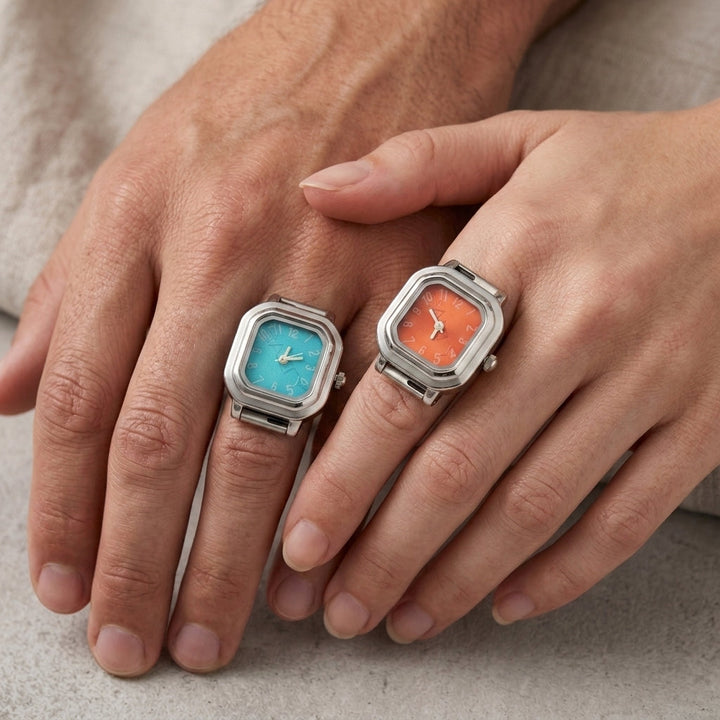 The Ice and Spice Watch Ring for Couple | Salty