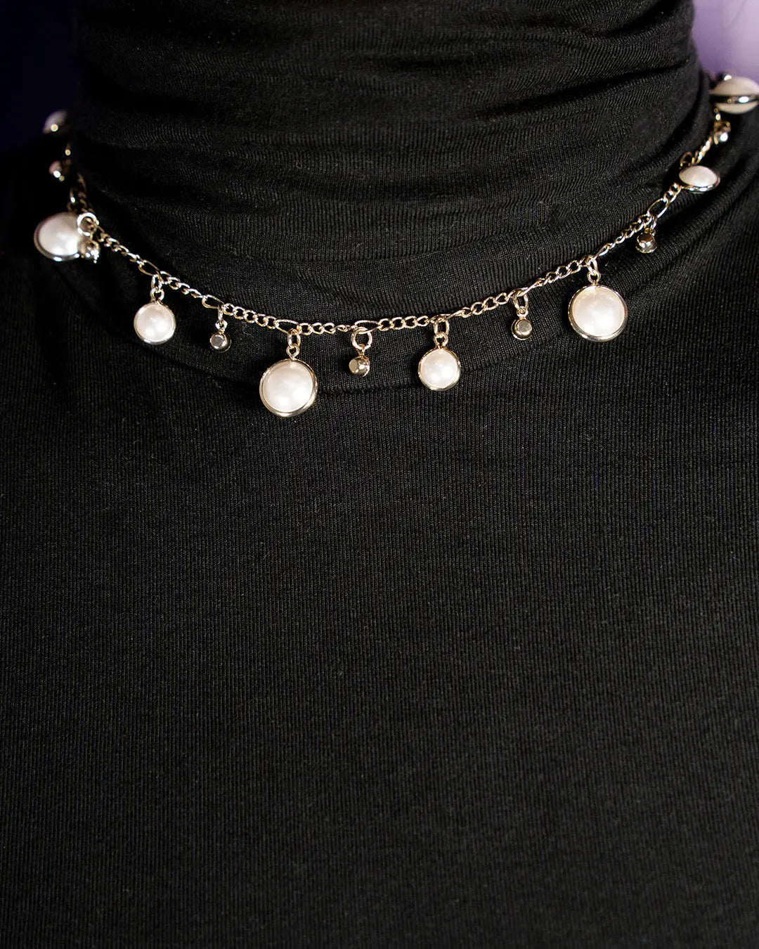 Water Pearls simple necklace - Salty Accessories