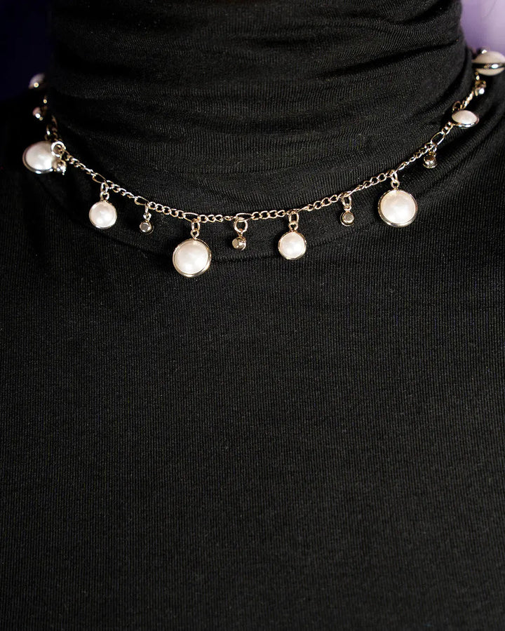 Water Pearls simple necklace - Salty Accessories