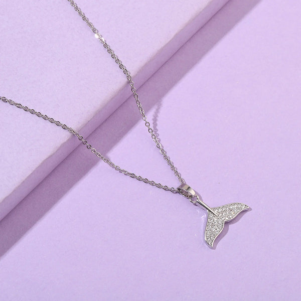 Whale Fin Necklace
