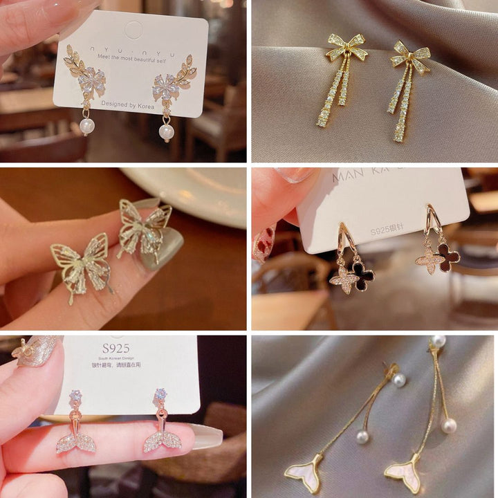Combo of 6 Super Beautiful Earring Collection