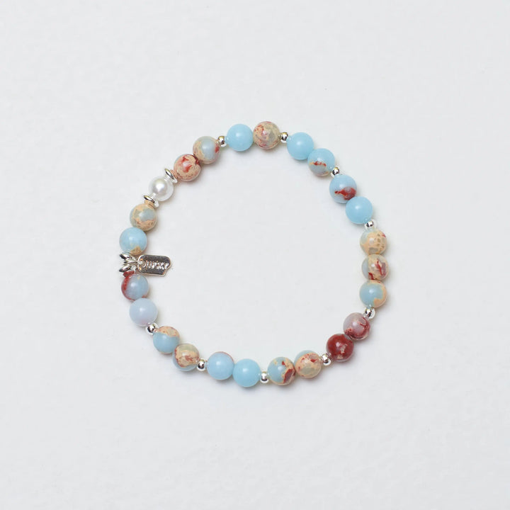 Whimsical Beaded Stone Band - Salty Accessories