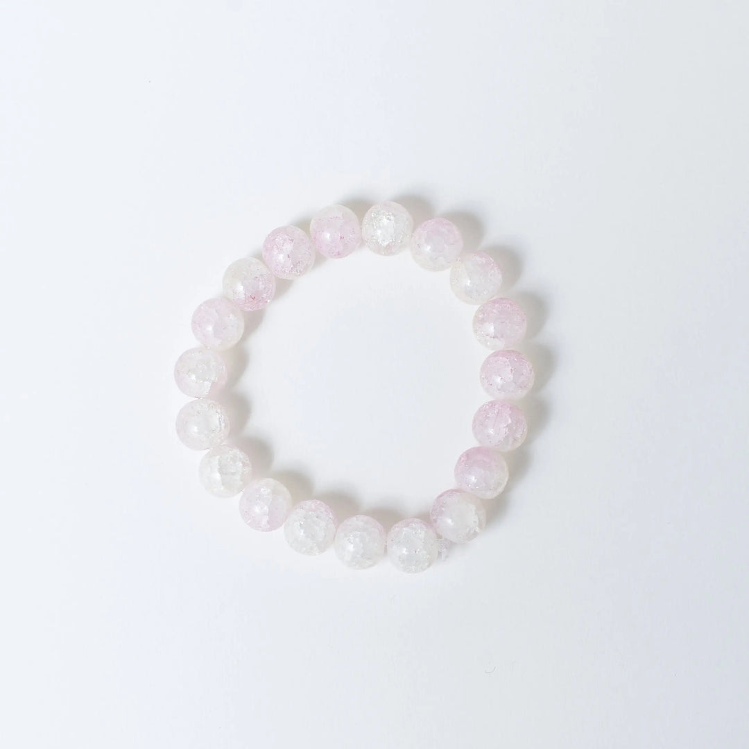Whisper of Pink Beaded Bracelet - Salty Accessories