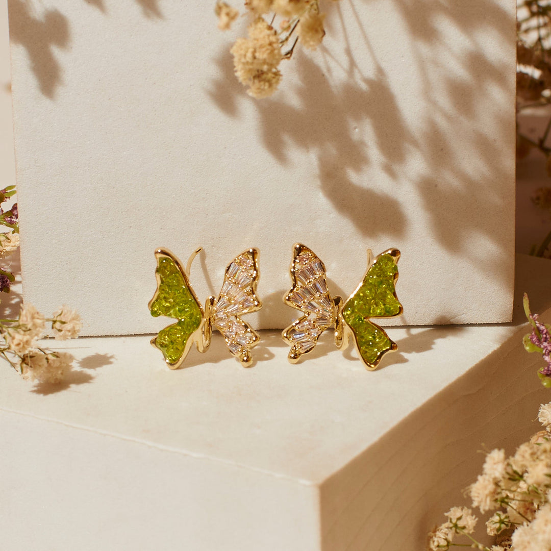 Whispering Wings Earrings - Salty Accessories