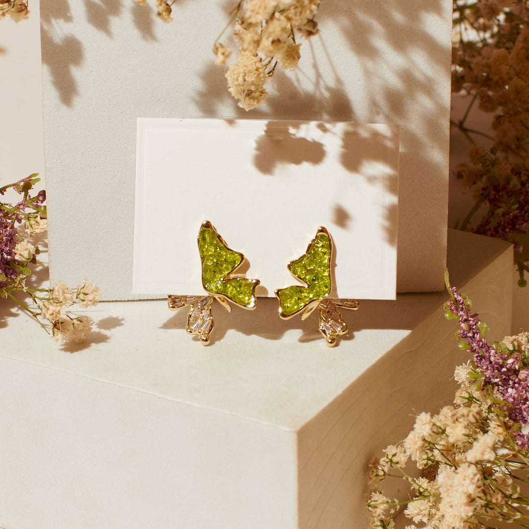 Whispering Wings Earrings - Salty Accessories